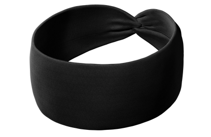 Black knotted Headband