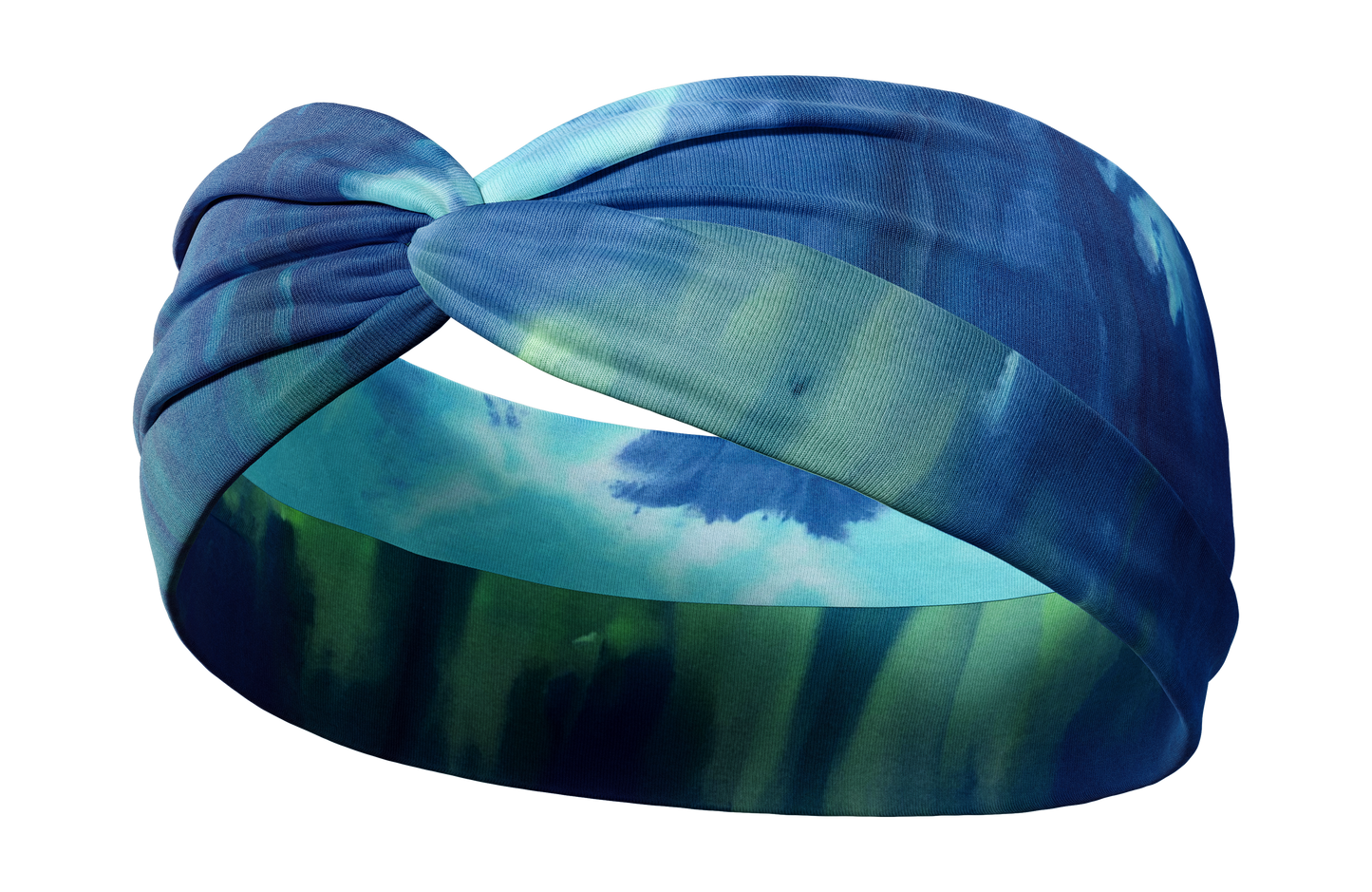 Sea Tie Dye knotted Headband