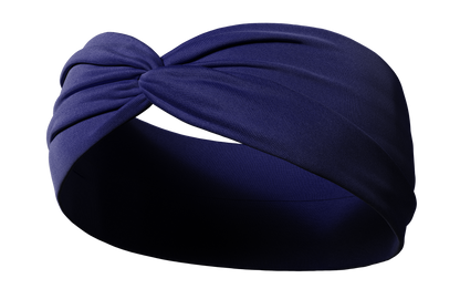 Navy Blue knotted Headband